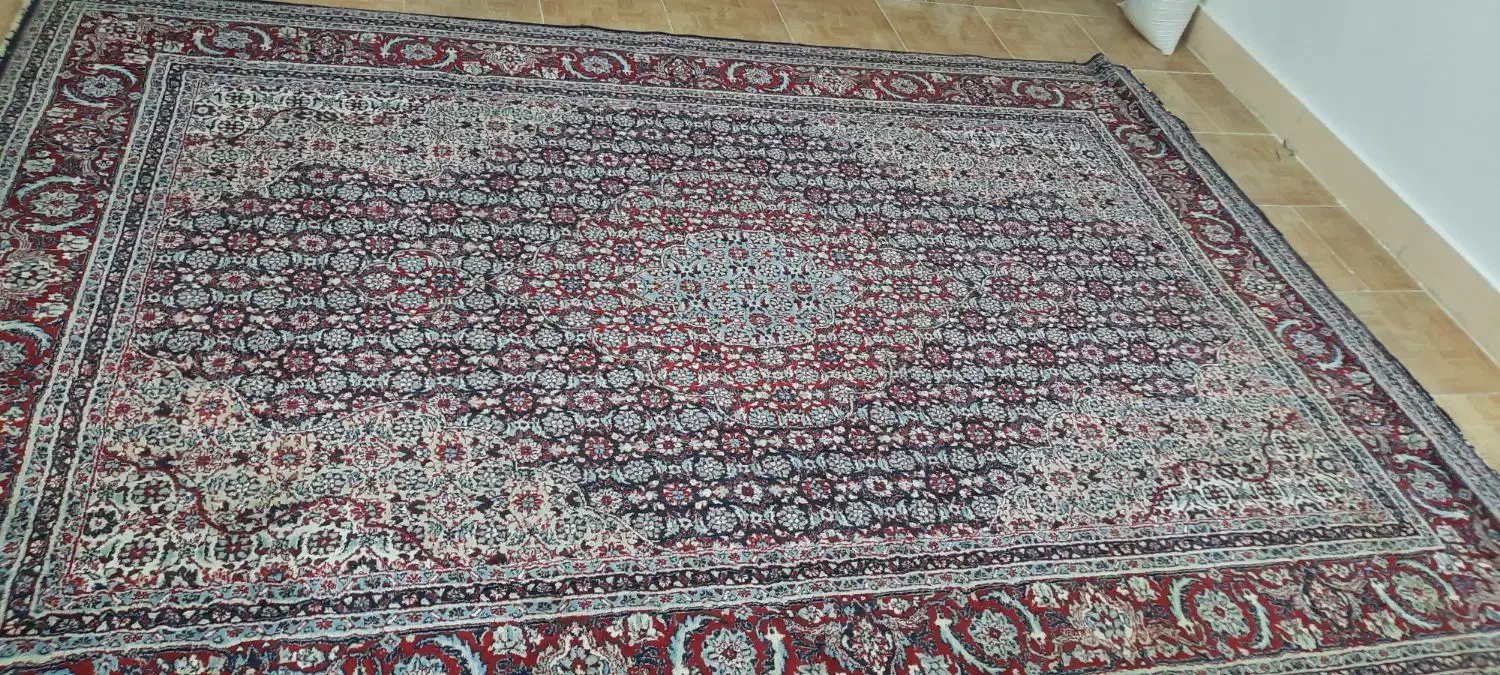 یه عدد فرش ۹ متری|فرش|گنبد کاووس, |دیوار