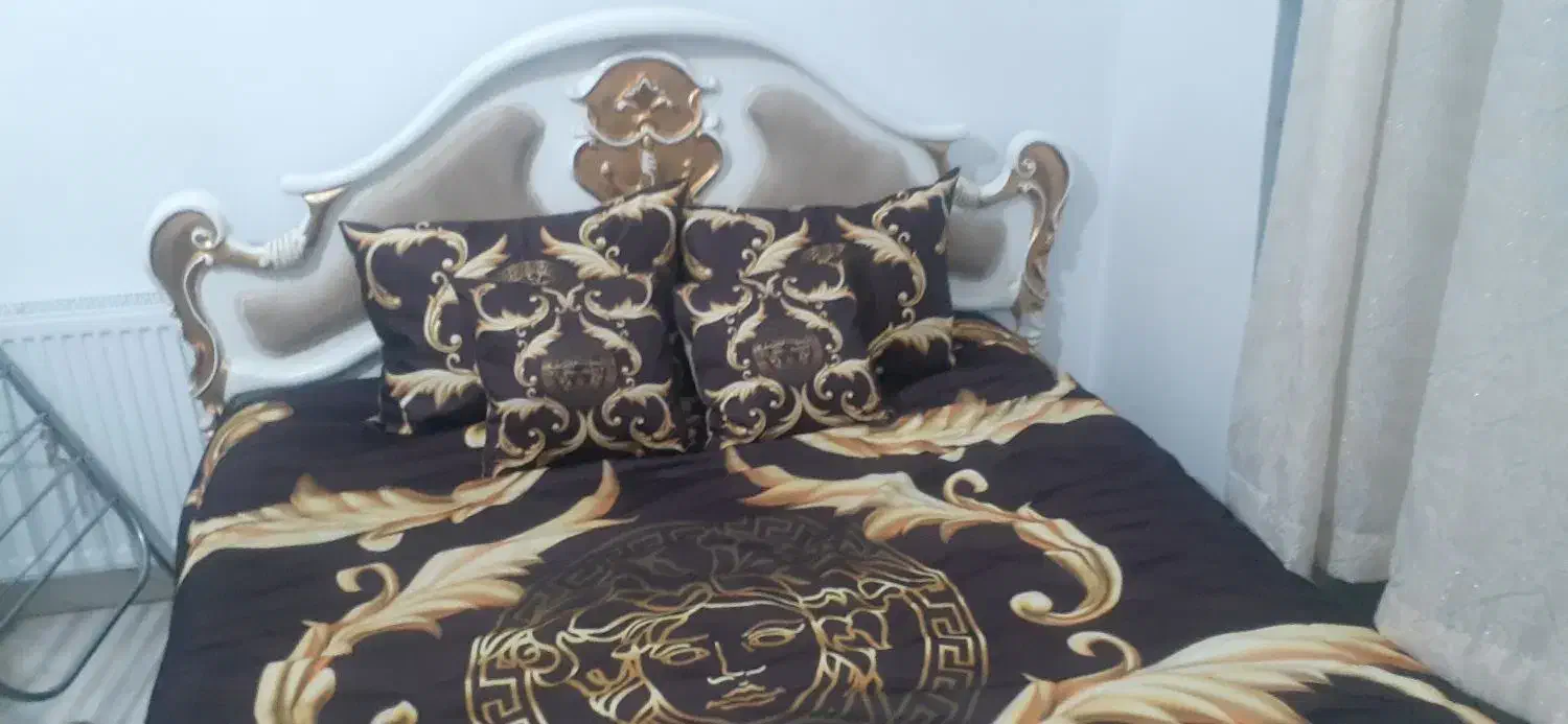 تخت خواب ۲ نفره|تخت و سرویس خواب|اسلامآباد غرب, |دیوار