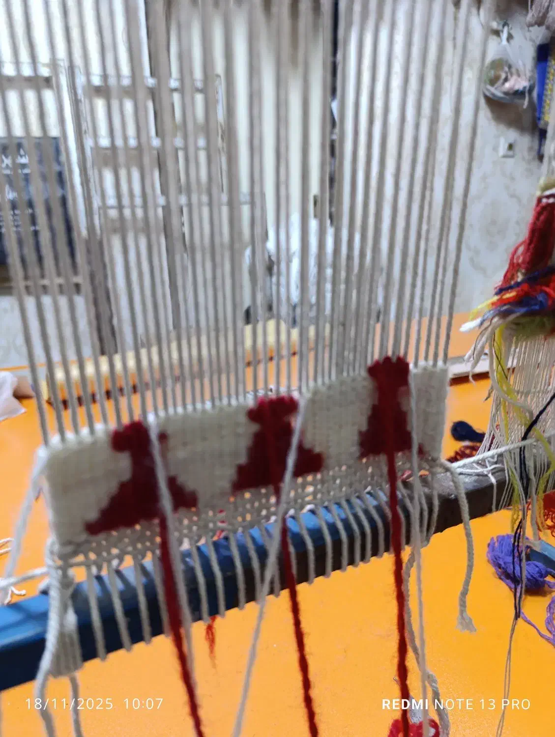 پک نخ و نقشه گلیم|فرش|خرم‌آباد, |دیوار