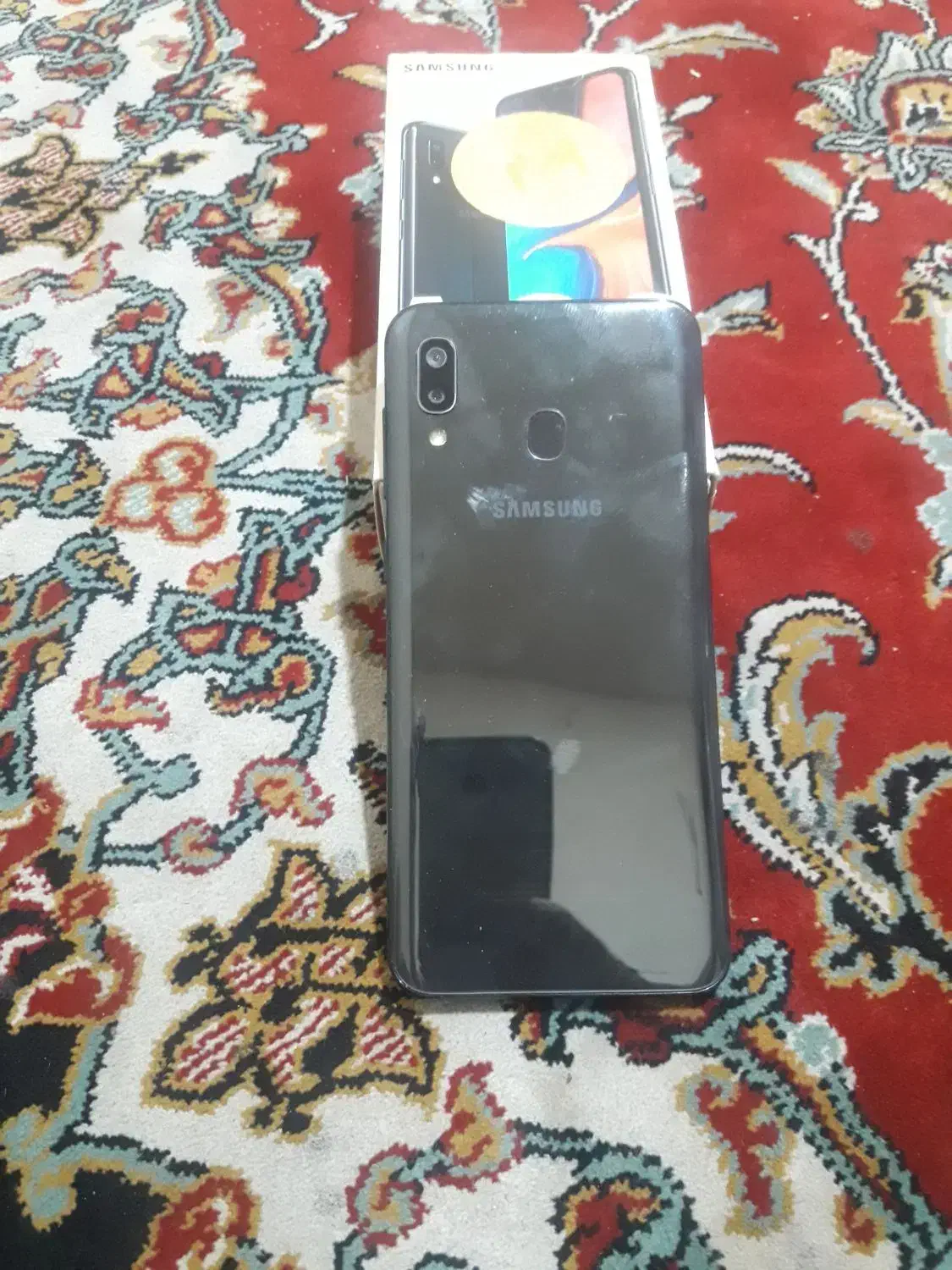 یک عددگوشی سامسونگ A20باکارتن وانتقال|موبایل|تهران, مختاری|دیوار