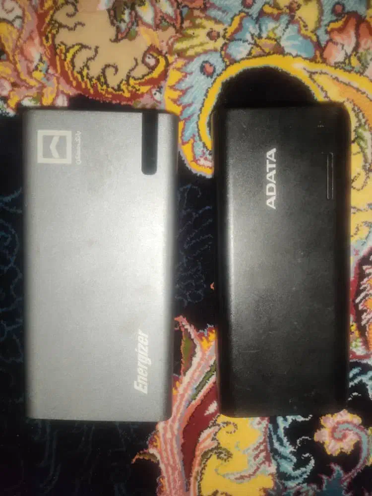 دوعدد پاور بانک دو سوکته جایی دو کابل داره|لوازم جانبی موبایل و تبلت|بندر امام خمینی, |دیوار