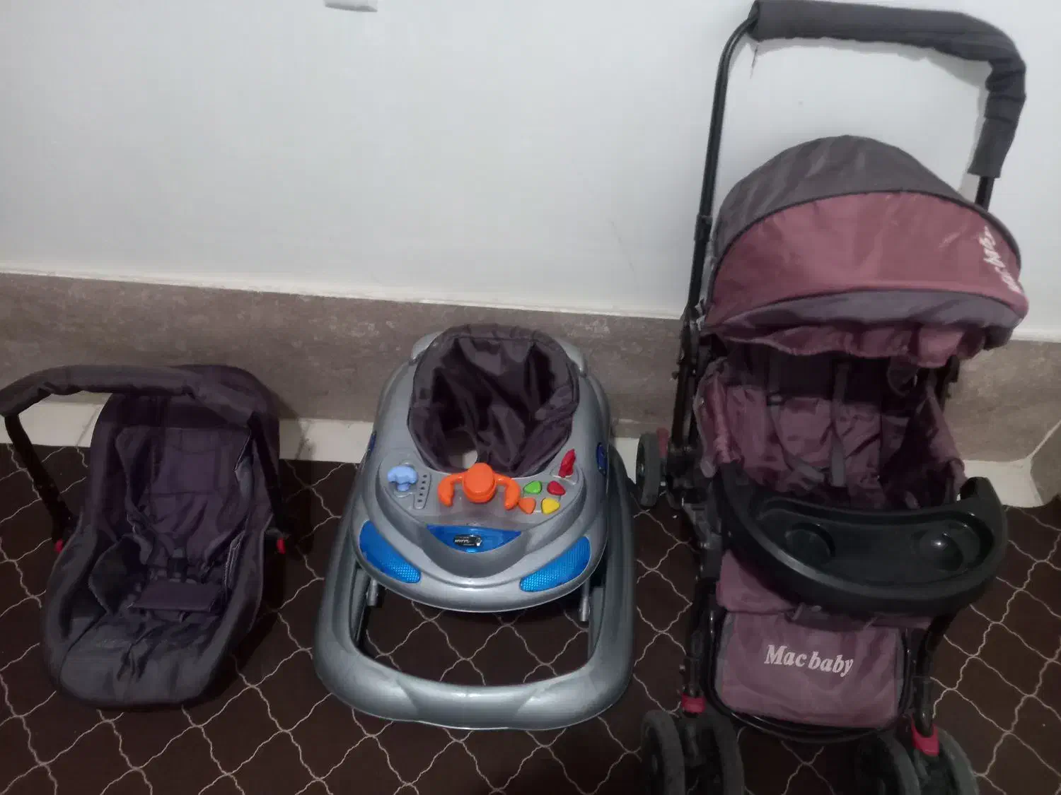 کالسکه و روروئک|کالسکه و لوازم جانبی|ماهدشت, |دیوار