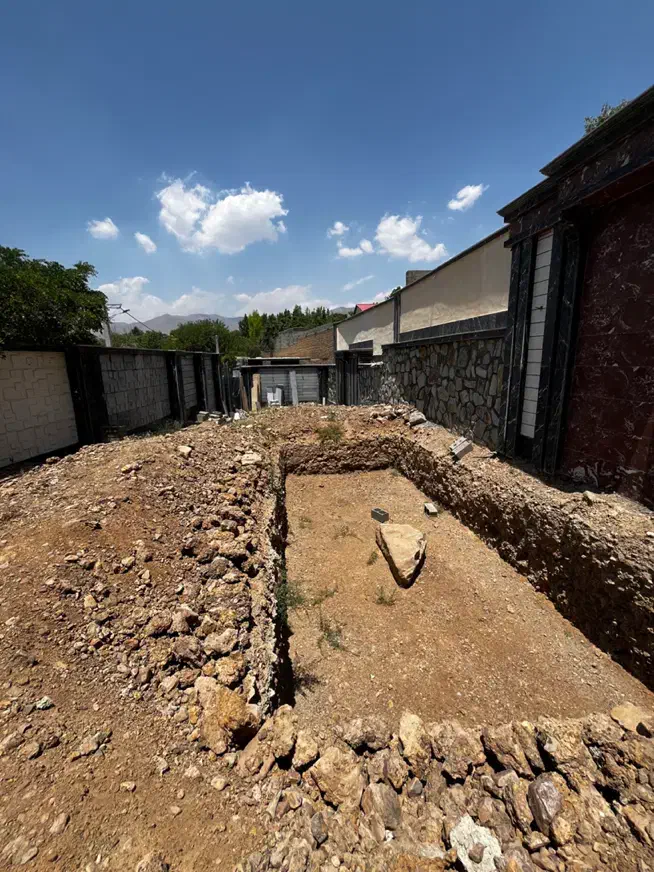 ویلا نیمه کاره کوشک زر با ویو ابدی|فروش خانه و ویلا|هشتگرد, کوشک زر|دیوار