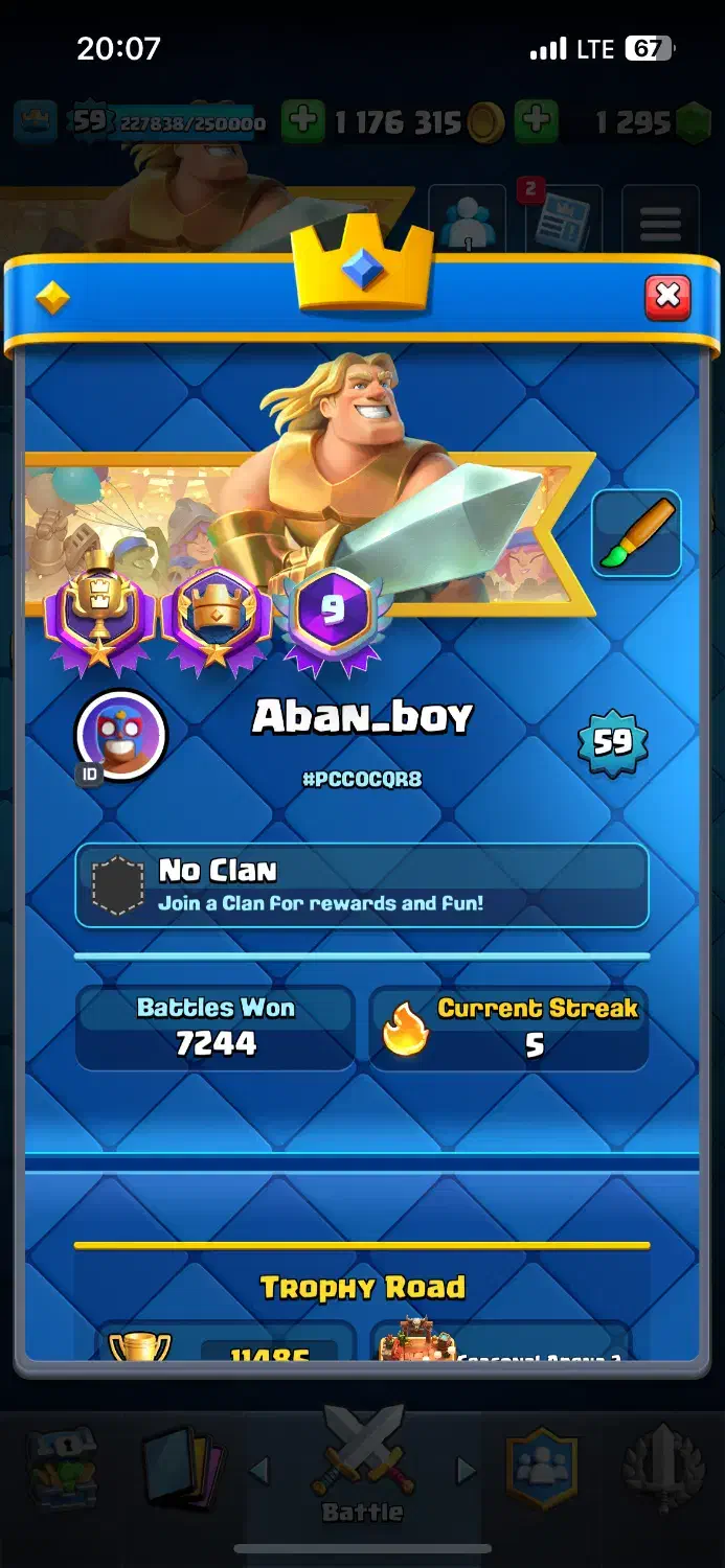 اکانت کلش رویال|کنسول، بازی ویدئویی و آنلاین|مشهد, چهنو|دیوار