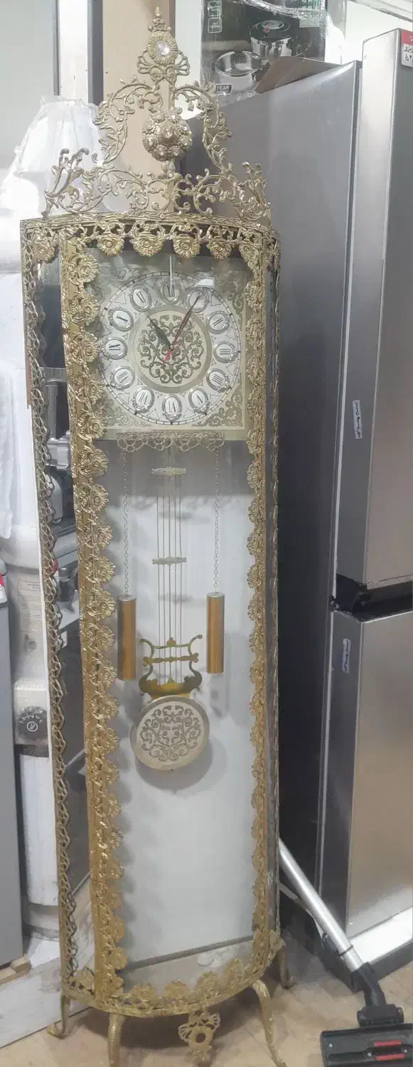 ساعت برنجی|ساعت دیواری و تزئینی|قم, نیروگاه|دیوار