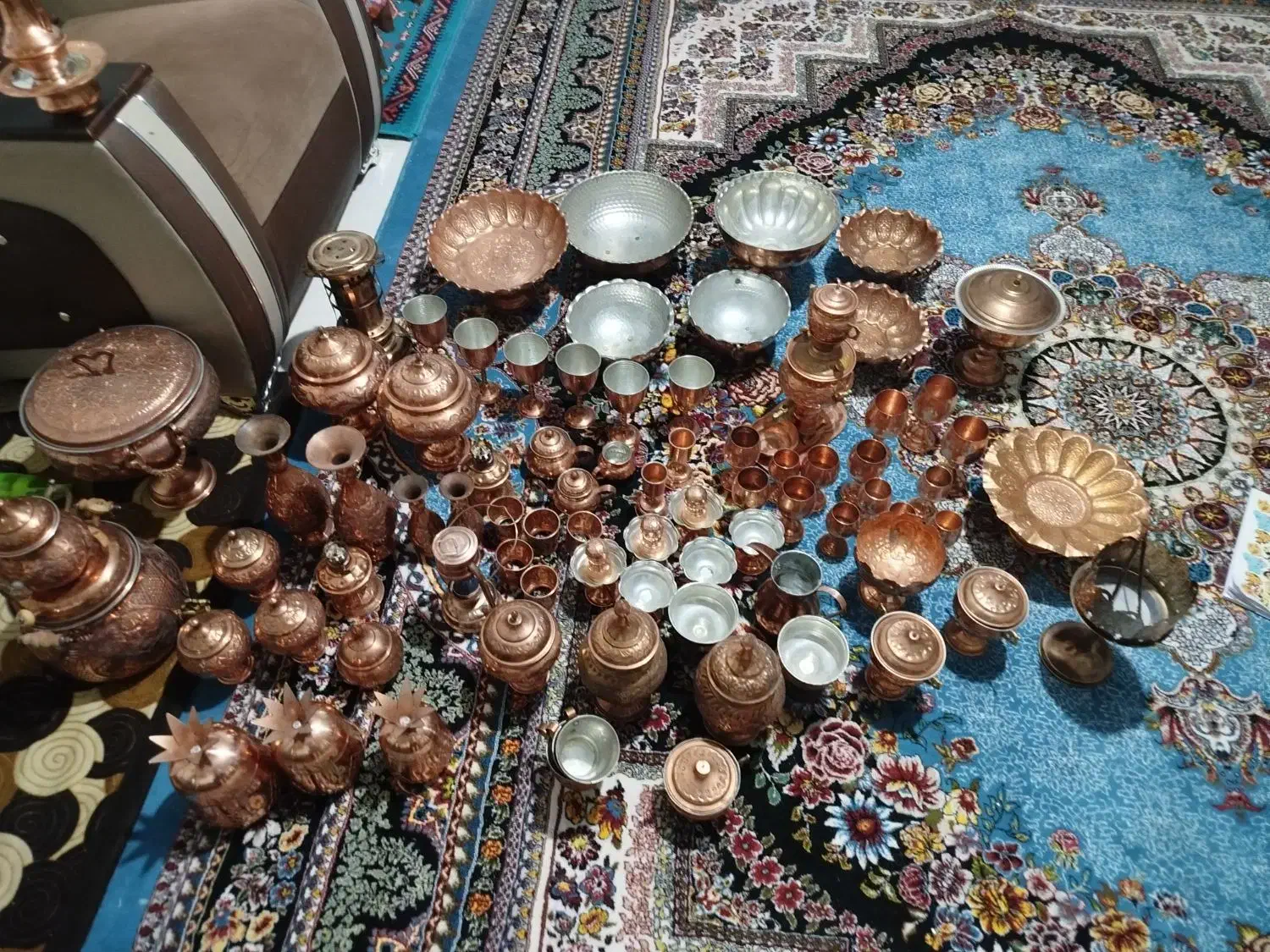 مس .بدون استفاده برای ویترین بوده|کلکسیون اشیاء عتیقه|شهرکرد, |دیوار