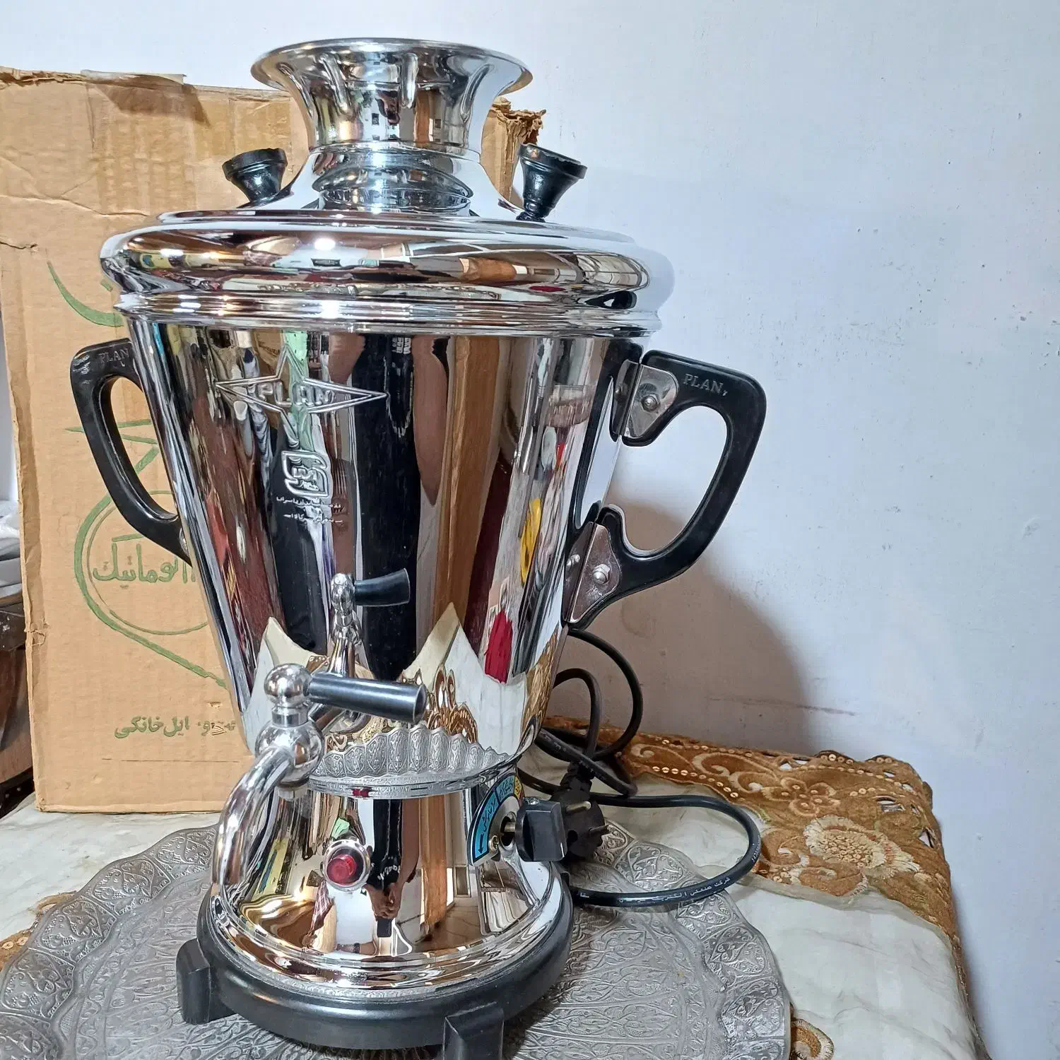 سماور برقی سماوربرقی پلان ۶ لیتری|سماور، چایساز، قهوهساز|تهران, هاشمی|دیوار