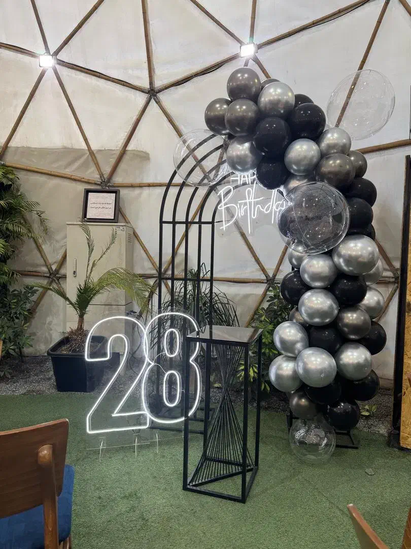 عدد نئون تولد|ریسه و چراغ تزئینی|اصفهان, برازنده|دیوار