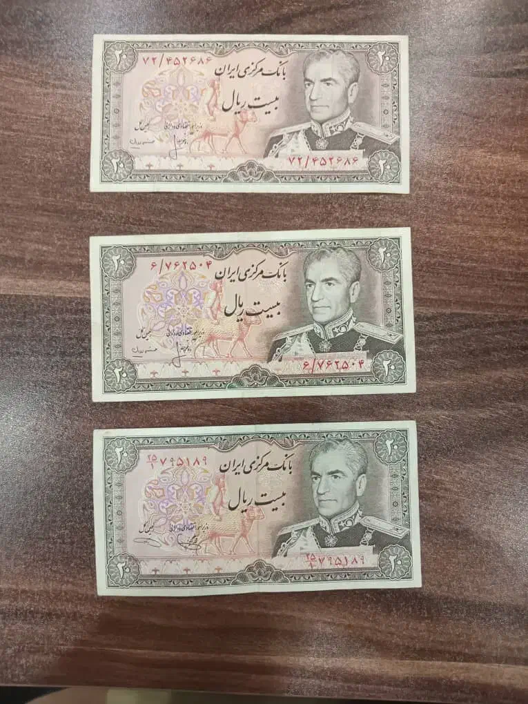 اسکناس خارجی وپهلوی|کلکسیون سکه، تمبر، اسکناس|بندر انزلی, کوی آزادگان|دیوار