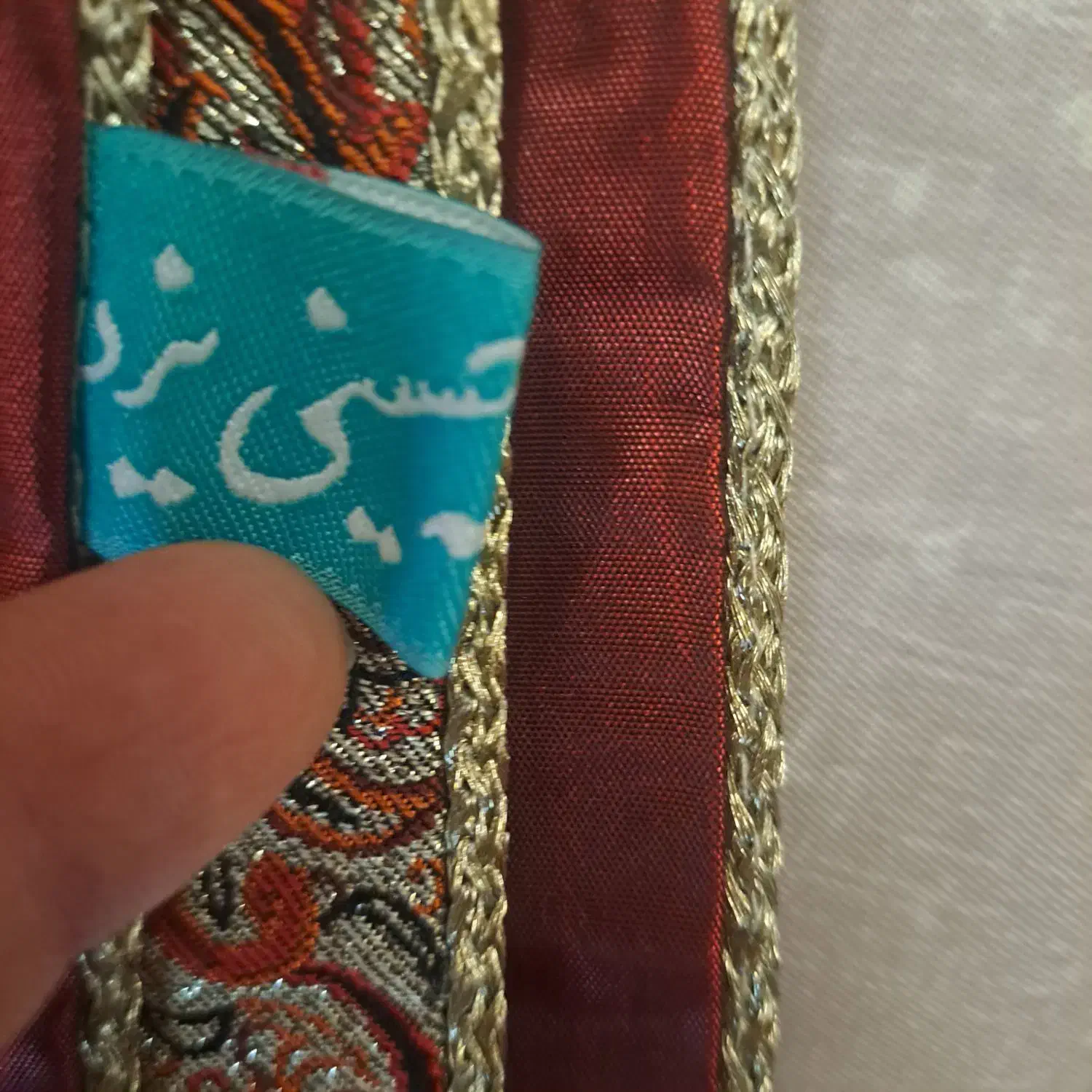 رومیزی و رانر ترمه اصل و نو حسینی یزد|پرده، رانر، رومیزی|قم, شهید رجایی|دیوار