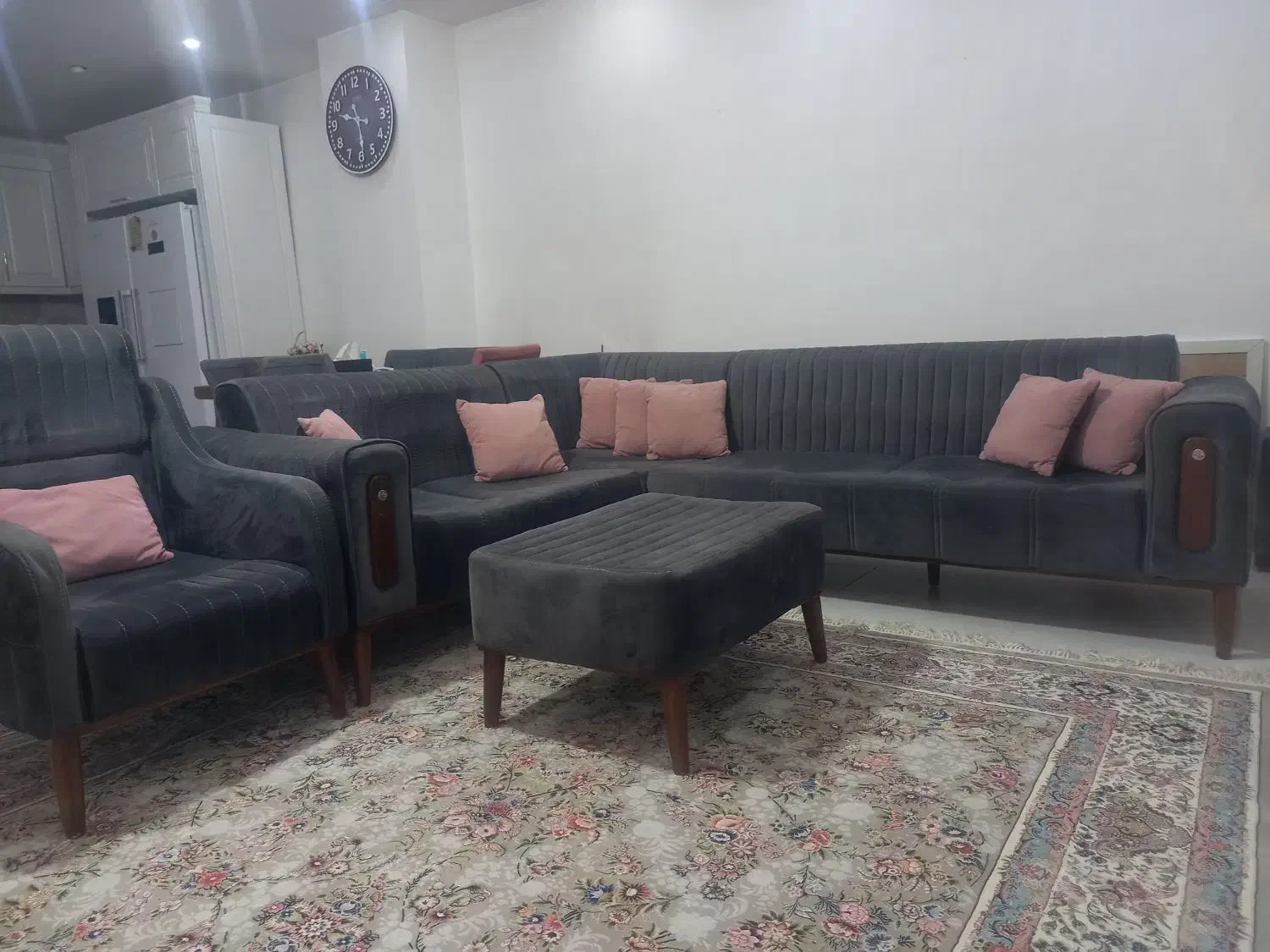 مبل ال با جلو مبلی|مبلمان خانگی و میز عسلی|اسلامشهر, شهرک واوان|دیوار