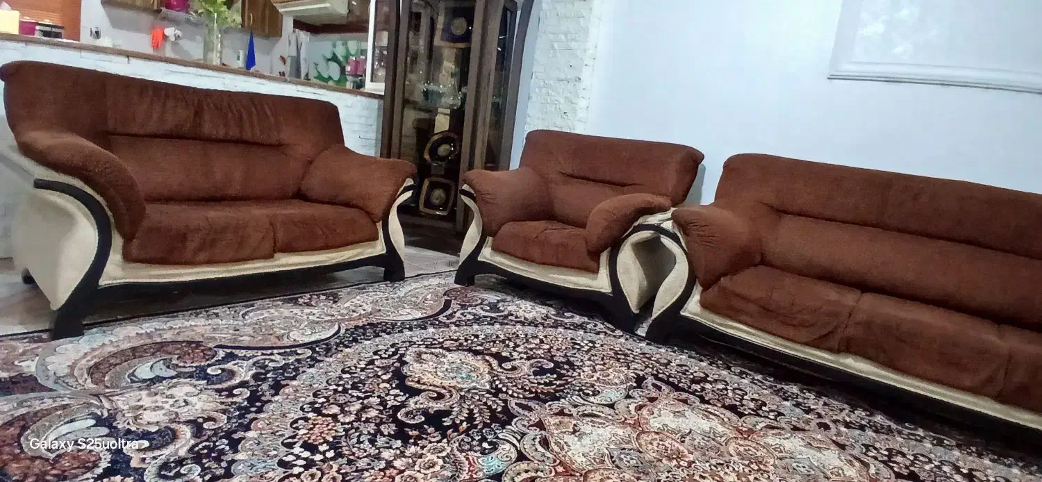 فروش مبل هفت نفره|مبلمان خانگی و میز عسلی|نکا, |دیوار