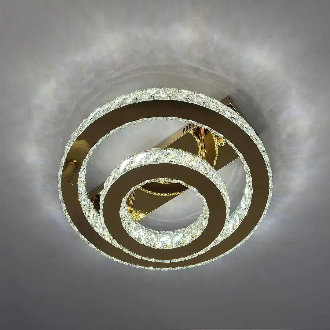 لوستر کهکشانی سقفی ، دارای ریموت. لوستر کریستالی|لوستر و چراغ آویز|ری, عباس‌آباد|دیوار