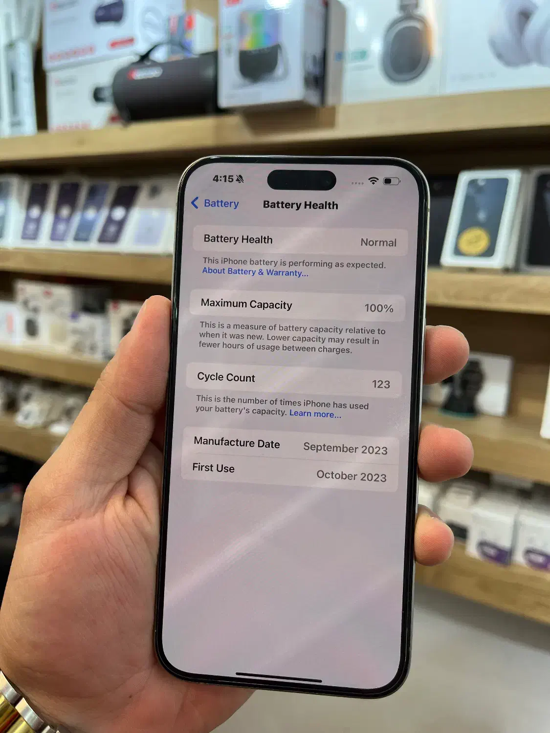 Iphone 15 pro max ZAA 512G|موبایل|گرگان, |دیوار