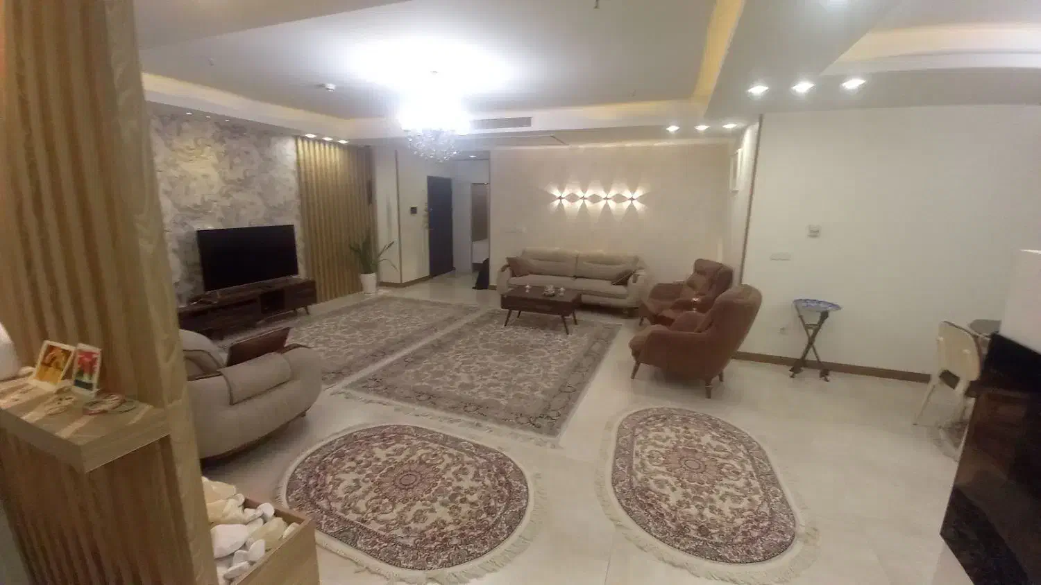 ۱۶۰متر۳خواب در حد هتلینگ ۵ ستاره دریاچه چیتگر