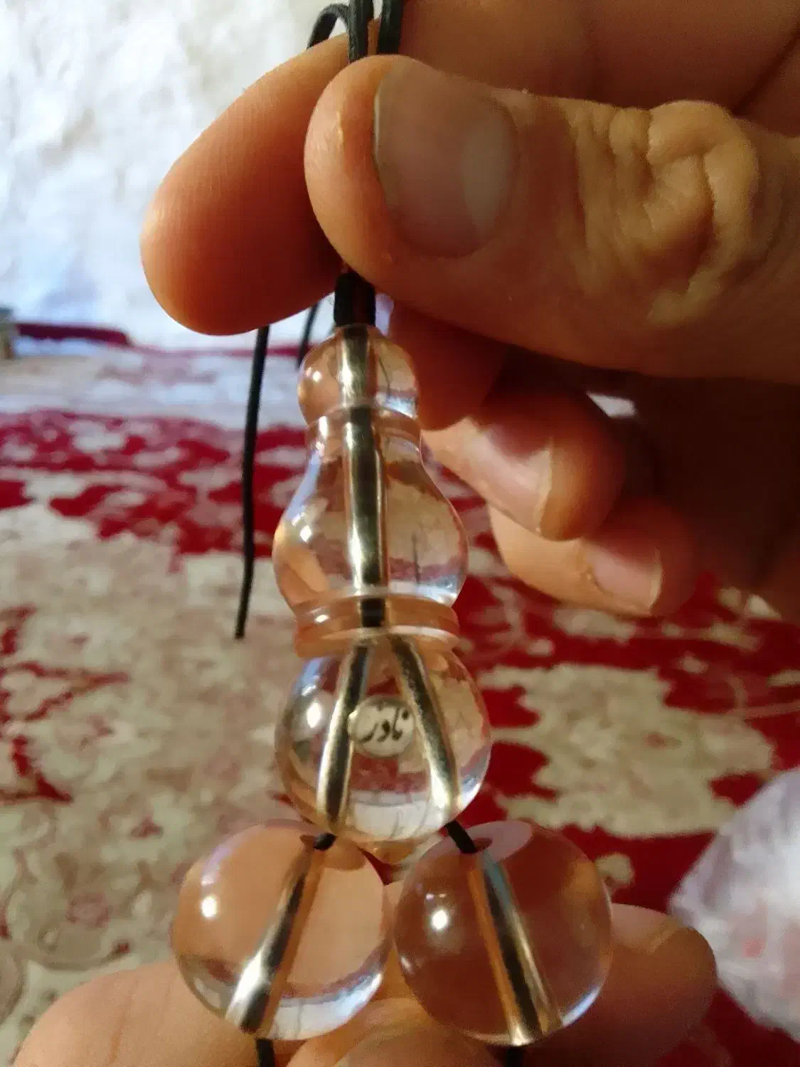 تسبیح‌سندلوس‌تراش‌نادر|جواهرات|سنقر, |دیوار