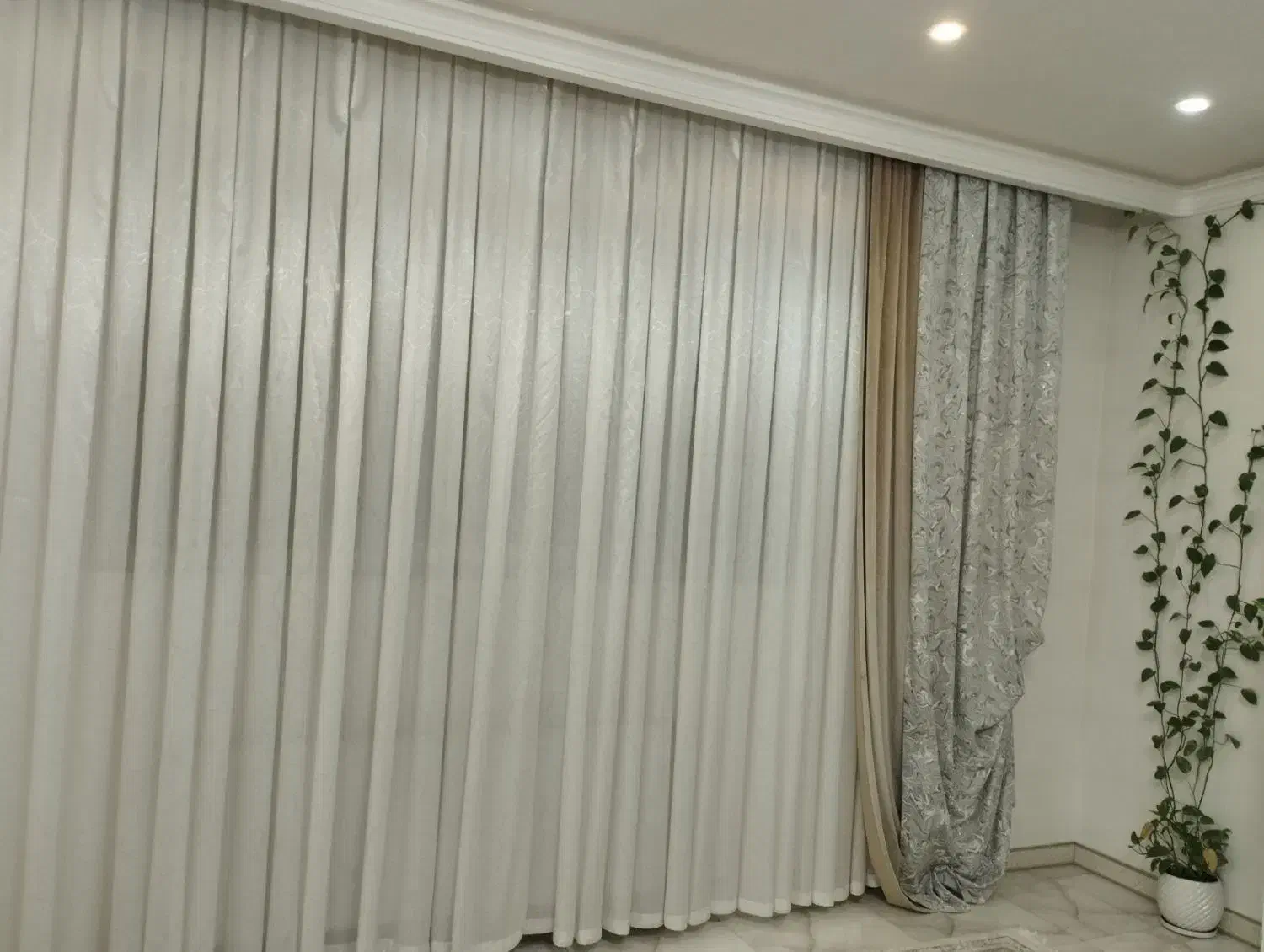 شال پرده وپتینه|پرده، رانر، رومیزی|قرچک, زیبا شهر|دیوار