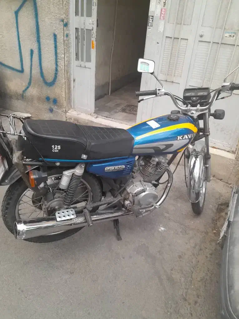موتور هوندا 125 مزایده مدل93|موتورسیکلت|تهران, فلسطین (میدان انقلاب)|دیوار