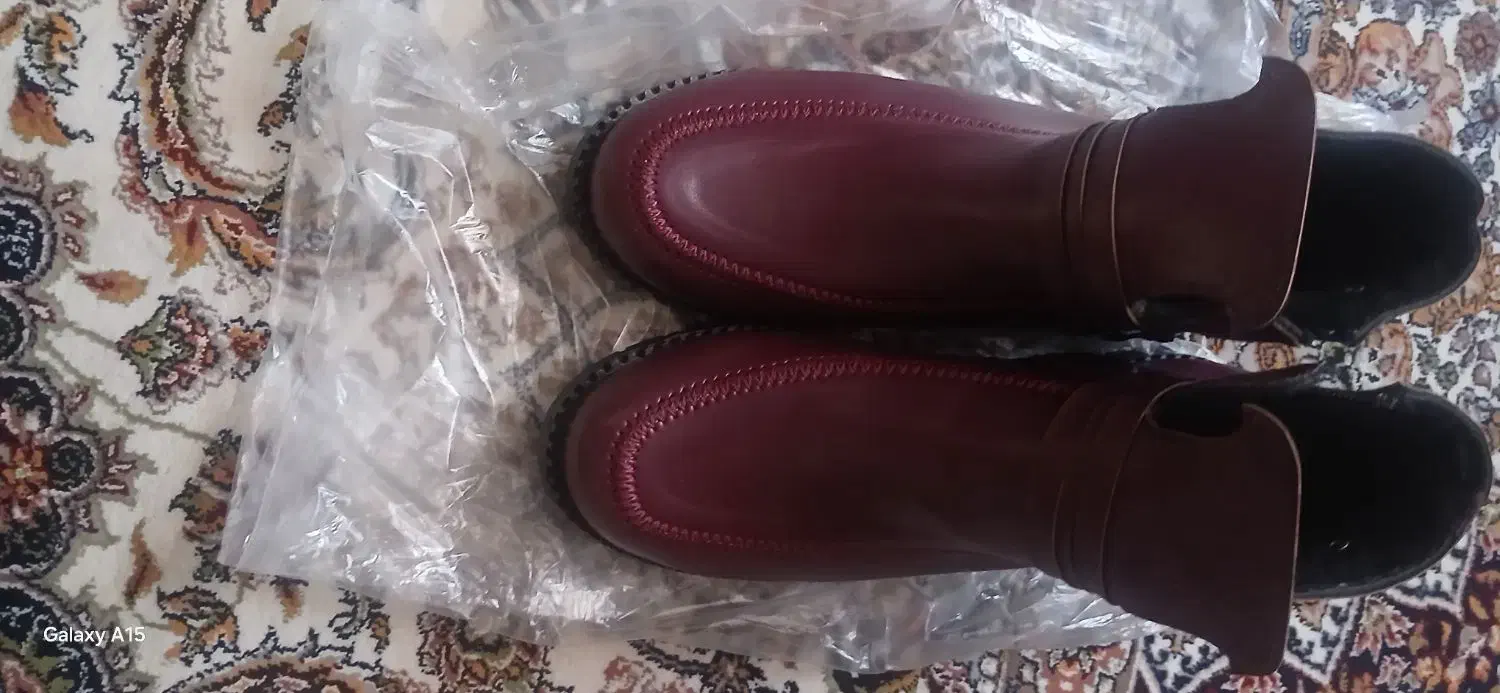 نیم بوت زنانه چرم مصنوعی|کیف، کفش، کمربند|مرند, |دیوار