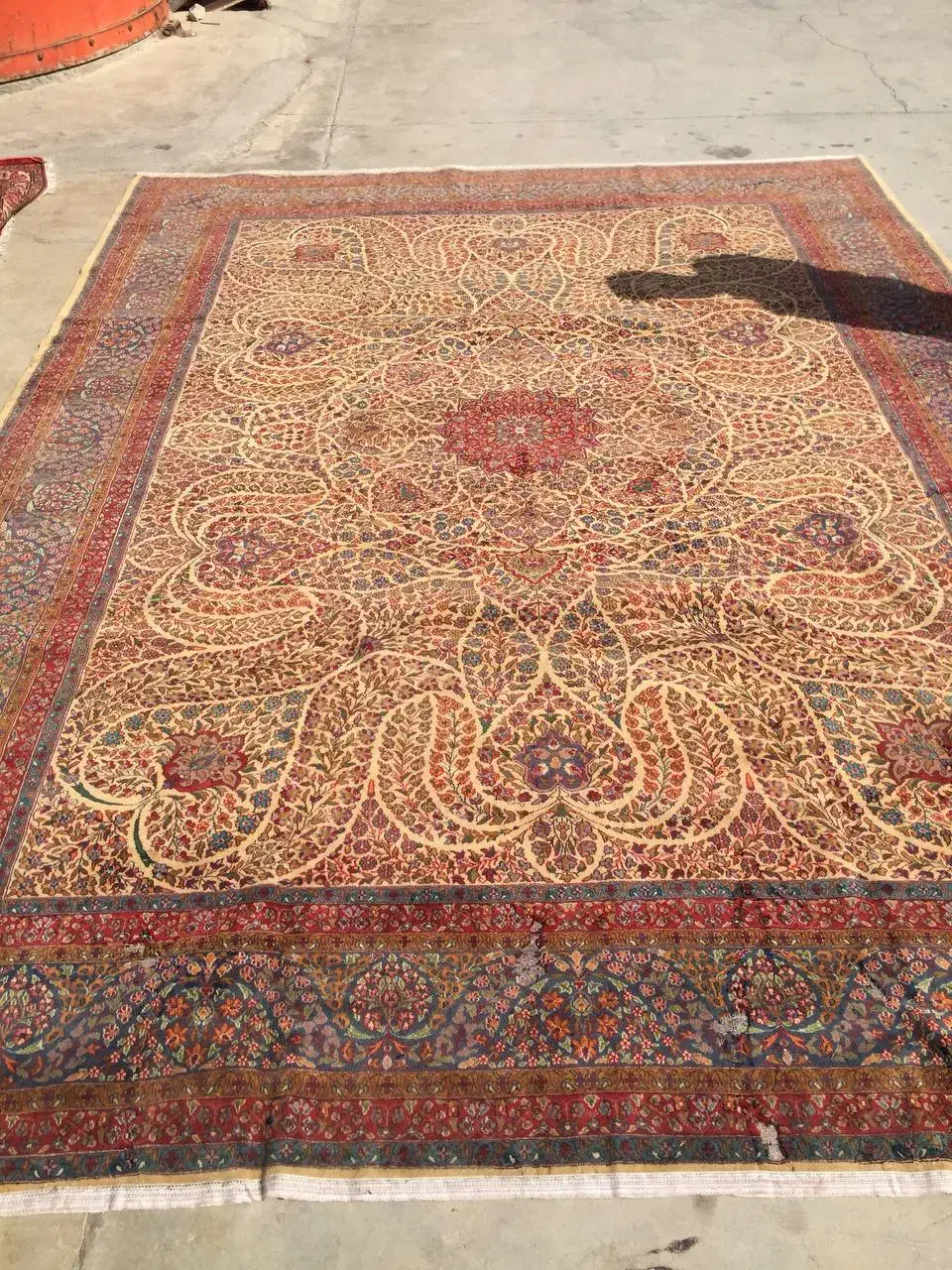 ۲ تخته فرش دستبافت کرمان ۱۰متر و بختیار ۱۲متری|فرش|تهران, خانی آباد نو شمالی|دیوار