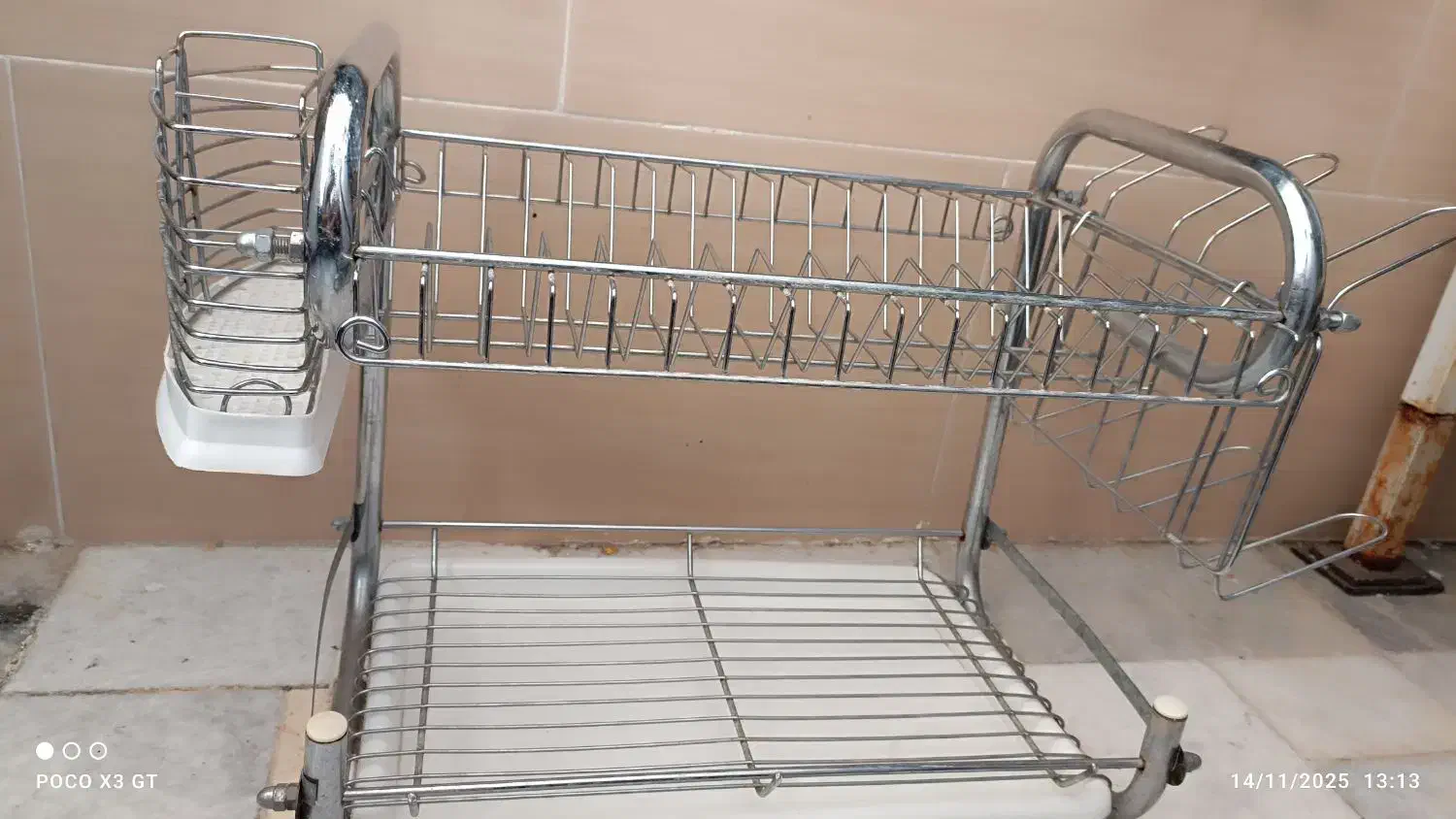 آبچکان رومیزی|آب‌چکان و نظم‌دهنده ظروف|قم, پردیسان|دیوار