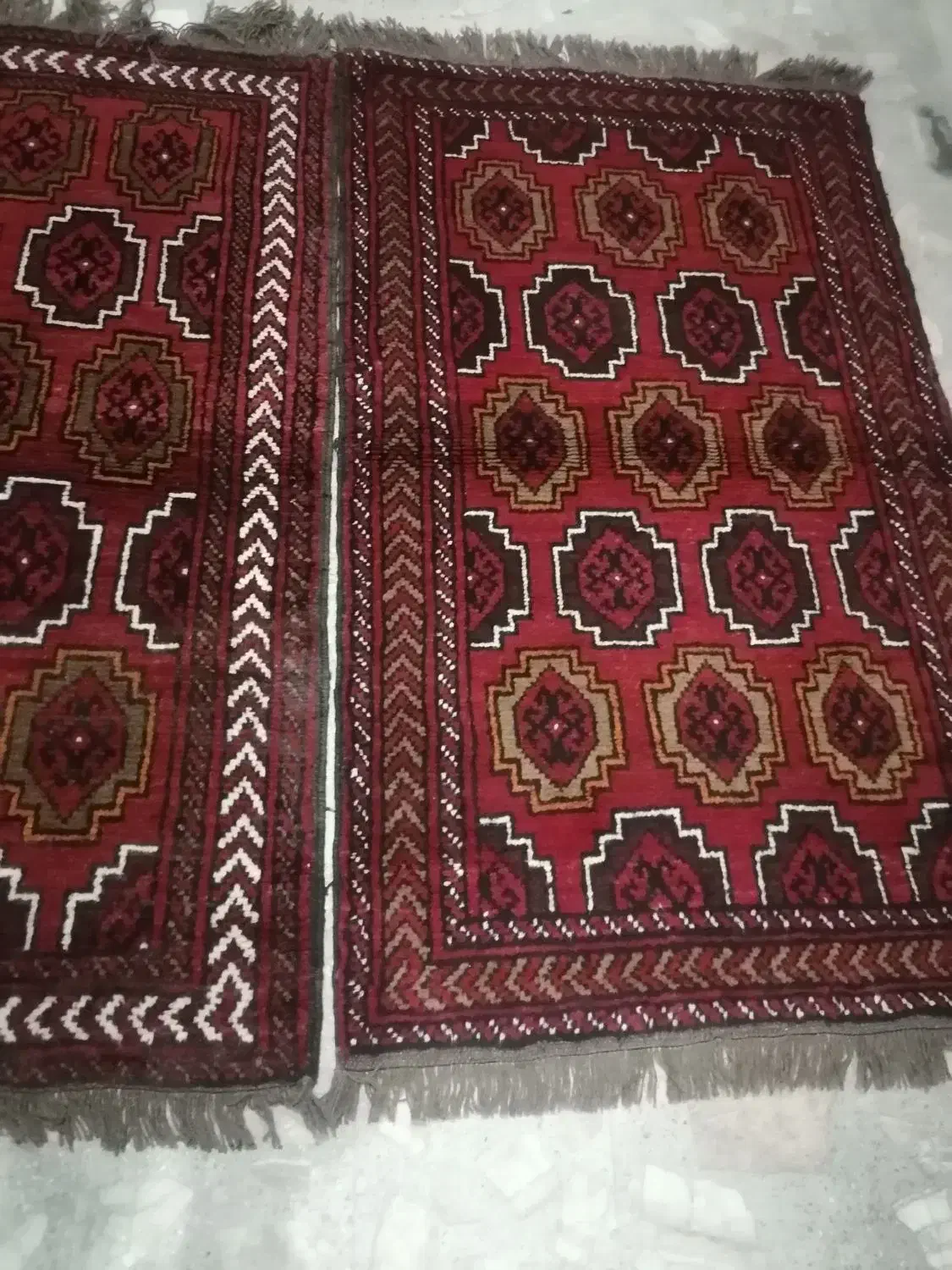 دوتخته زرع و نیم دستباف نو بافت|فرش|تهران, صادقیه|دیوار