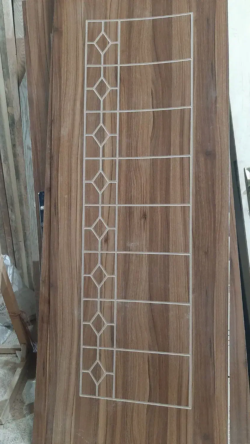 درب چوبی اتاقی گردویی .در سرویس کم تکمیل(کد۲۰۸)|مصالح و تجهیزات ساختمان|مشهد, شاهد (شهرک غرب)|دیوار