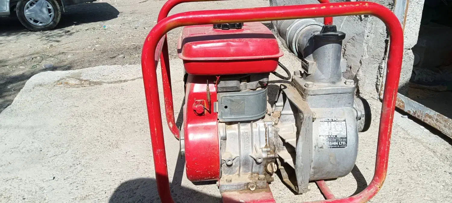 پمپ آب دوگانه سوزجنس روبین اصل ژاپن|ماشینآلات صنعتی|جیرفت, |دیوار