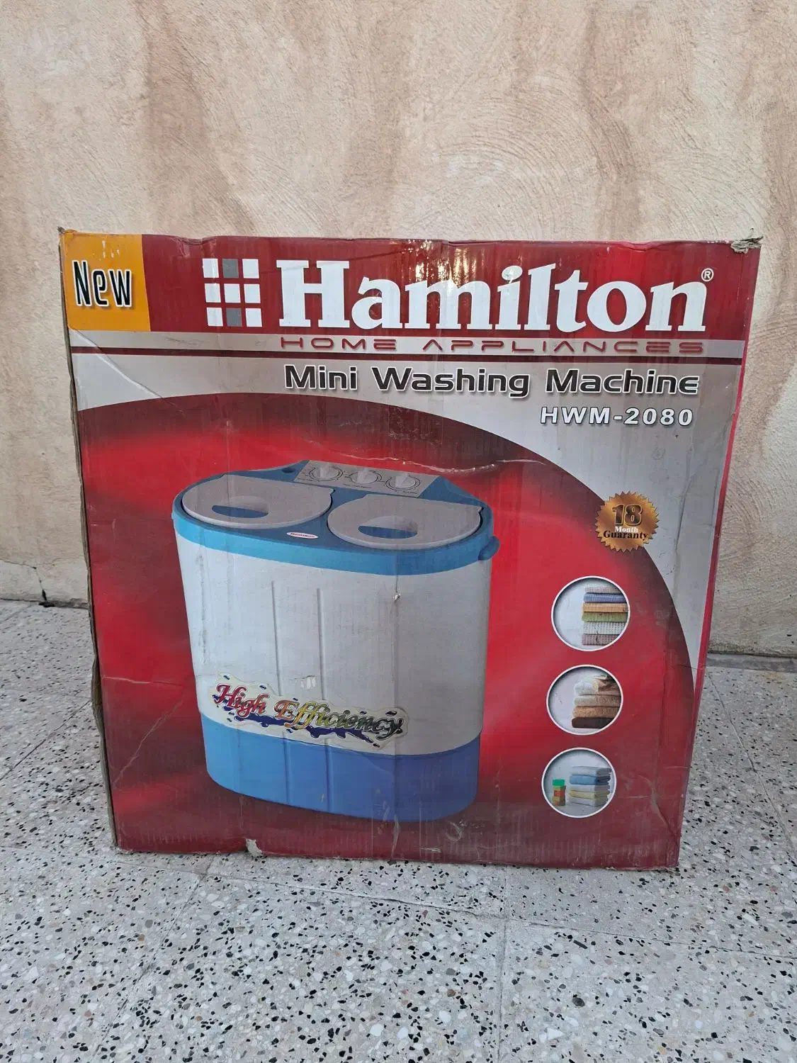 مینی واش  دوقلو۲۰۸۰ همیلتون|ماشین لباسشویی و خشک‌کن لباس|تهران, صد دستگاه|دیوار