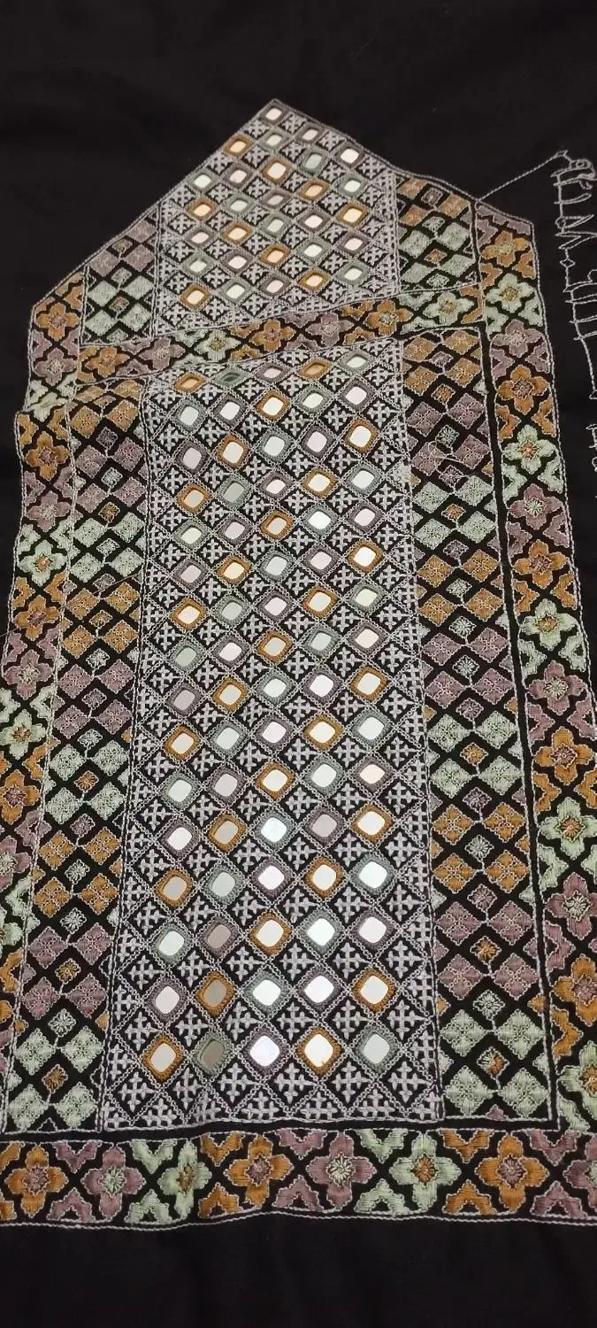 لباس بلوچی|لباس|کهنوج, |دیوار