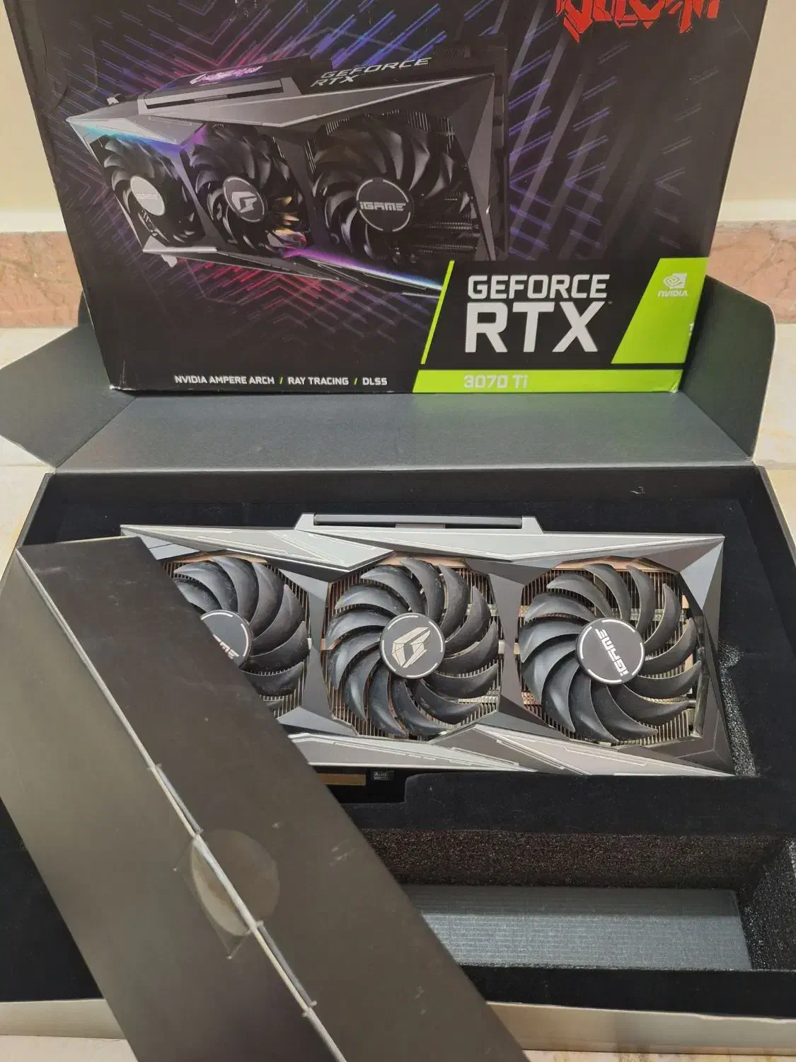گرافیک colorful igame 3070 ti vulcan|قطعات و لوازم جانبی رایانه|تهران, چهارصد دستگاه|دیوار