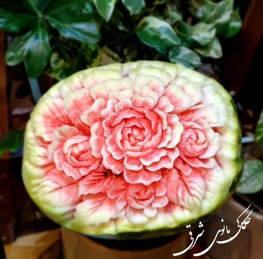 هندوانه و کدو آرایی شب یلدا|خدمات پذیرایی، مراسم|اصفهان, جوزدان الیادران|دیوار