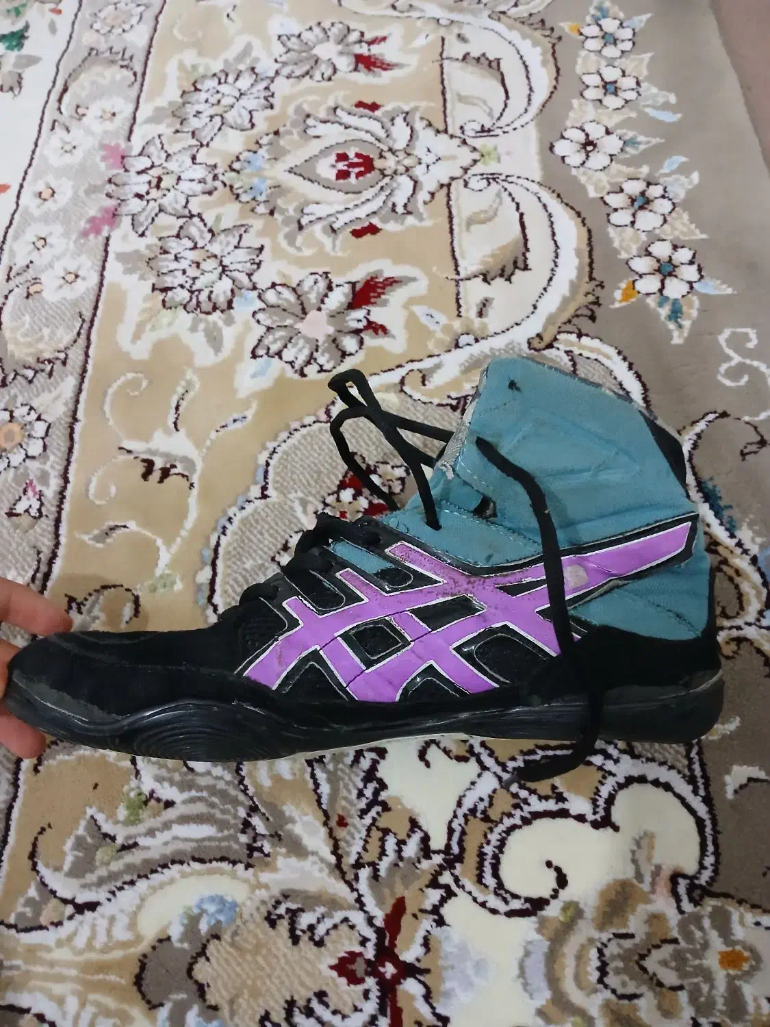 کفش کشتی اسیکس|تجهیزات ورزشی|اقبالیه, |دیوار