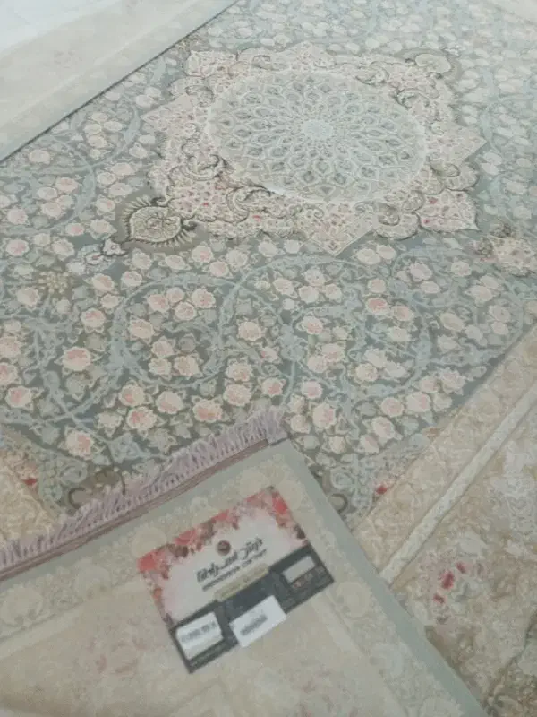 فروش فرش ۱۲متری آریانا کاشان سیلور|فرش|ساری, |دیوار