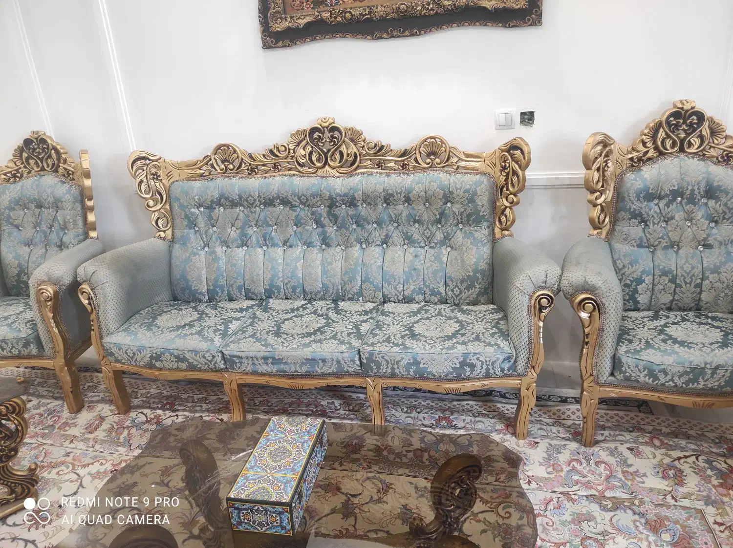 کاملا سالم  و در حد نو|مبلمان خانگی و میز عسلی|کرمانشاه, |دیوار