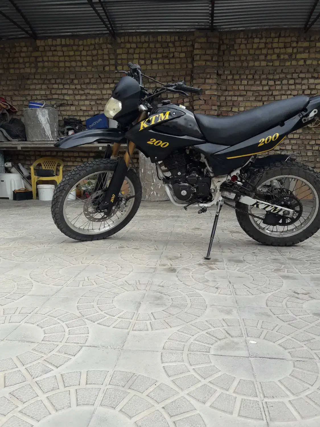 موتورسیکلت تریل فلات200|موتورسیکلت|فسا, |دیوار