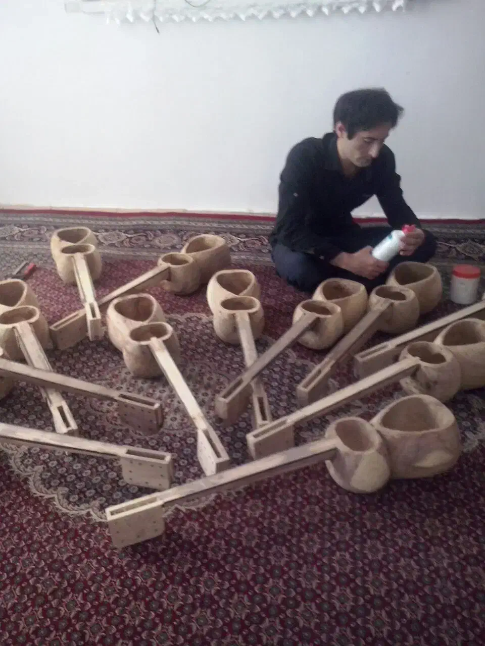 ساخت تار|سازهای سنتی|ویلکیج, |دیوار