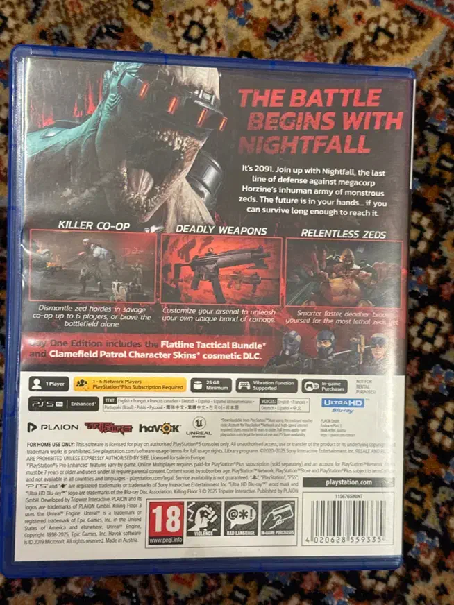 بازی ps5 killing floore 3|کنسول، بازی ویدئویی و آنلاین|تهران, سعادت‌آباد|دیوار