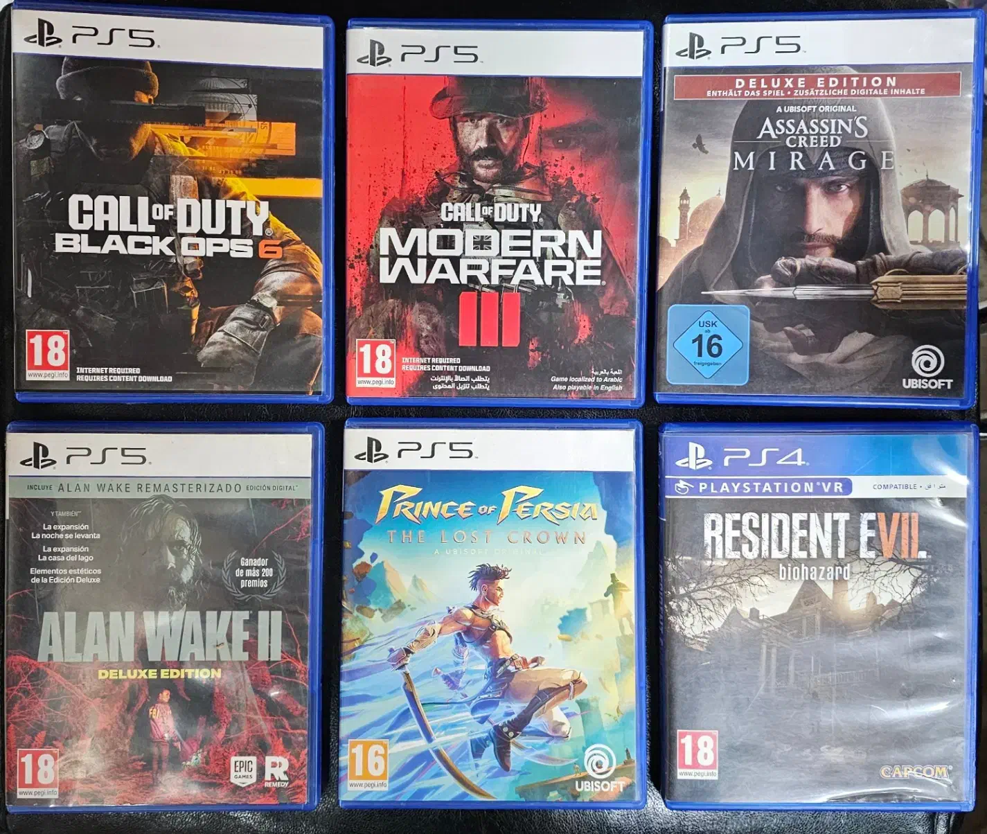 last alan wake wukong modern warfare mirage evil|کنسول، بازی ویدئویی و آنلاین|تهران, مینی‌سیتی (شهرک نفت)|دیوار