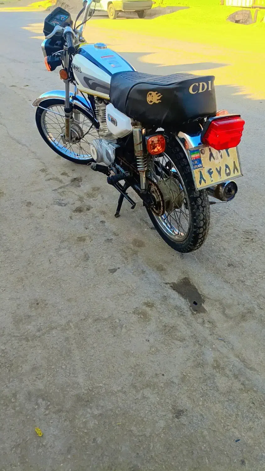 موتور پلاک ملی 87 مزایده ای|موتورسیکلت|کرمان, |دیوار