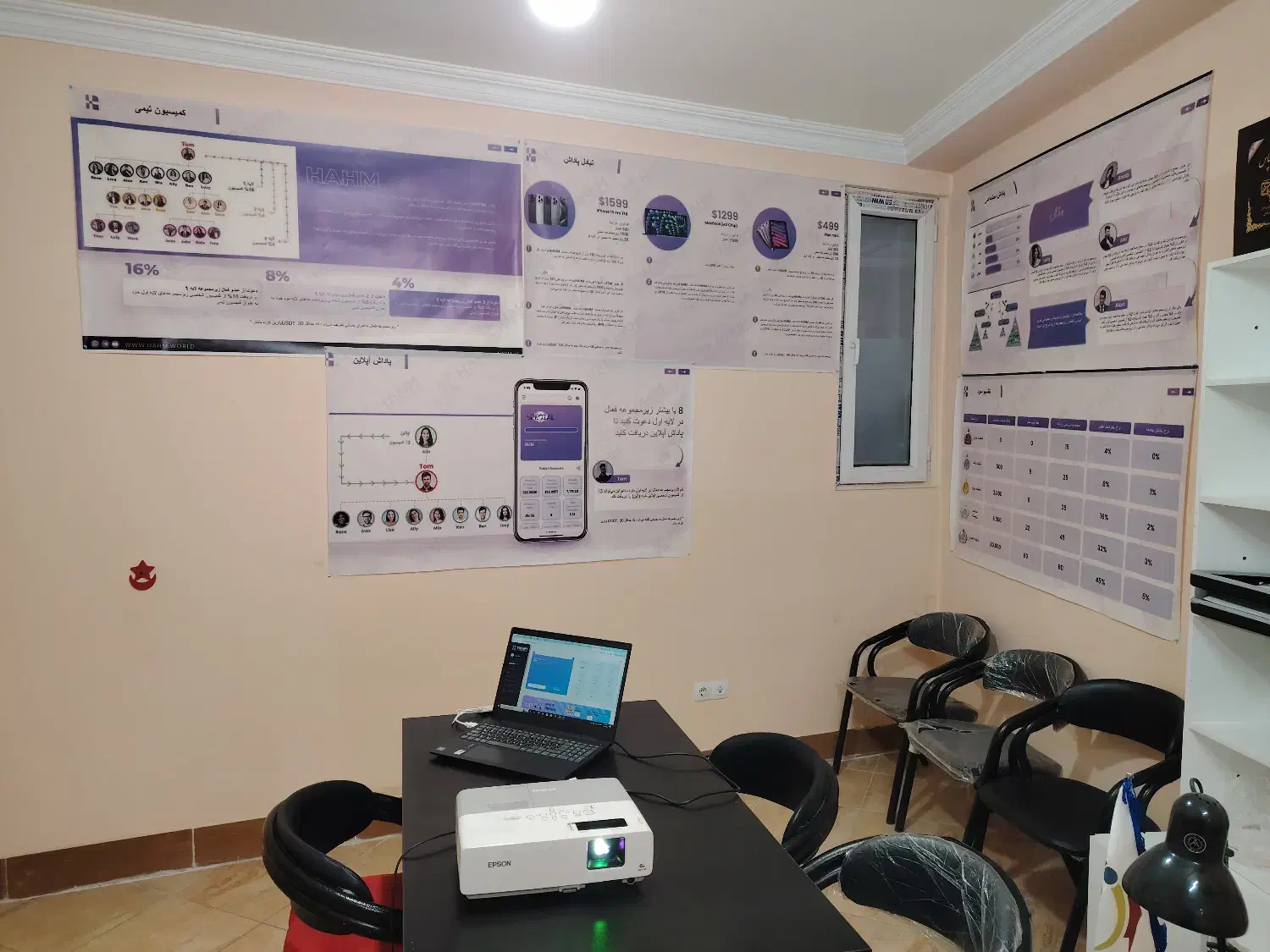 پروژکتور اپسون|تلویزیون و پروژکتور|زنجان, |دیوار