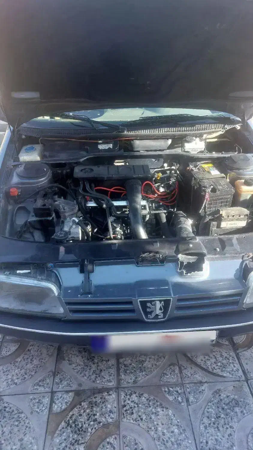 پژو405مدل94خاکستری تک سوز|خودرو سواری و وانت|چرداول, |دیوار