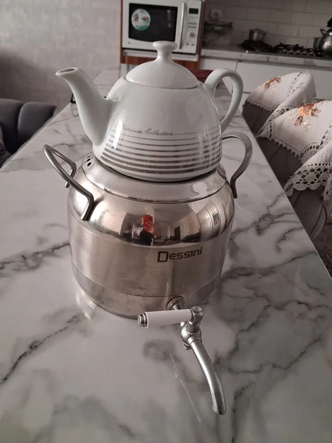 کتری قوری دسینی|قوری، کتری، قهوهساز دستی|کرج, شهرک ولیعصر|دیوار