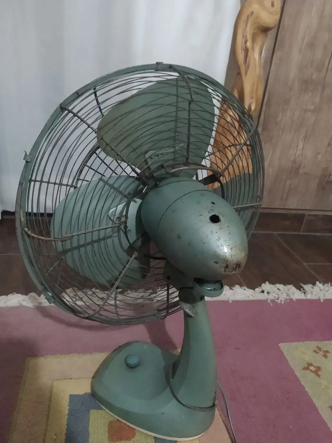 پنکه قدیمی|کلکسیون اشیاء عتیقه|ساری, |دیوار