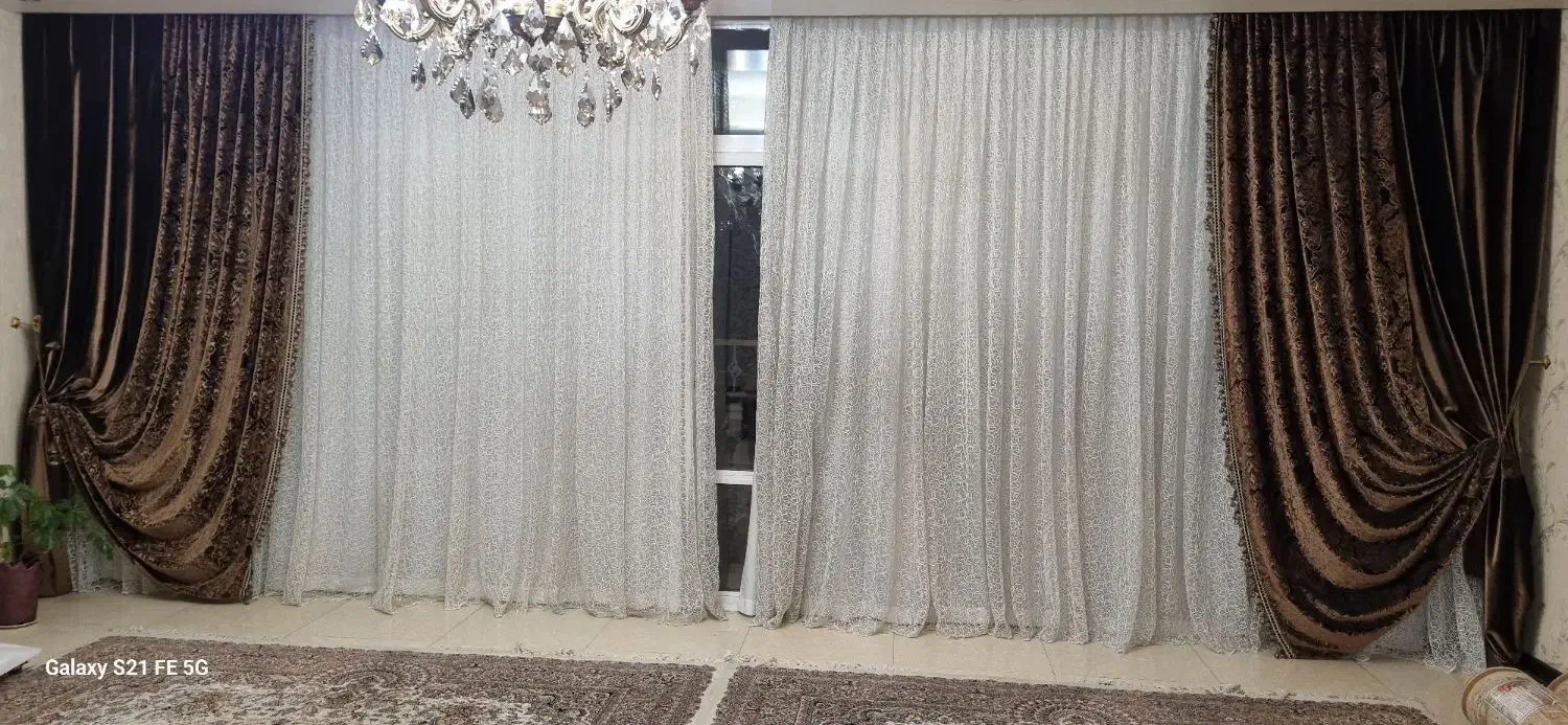 پرده|پرده، رانر، رومیزی|اصفهان, باغ زیار|دیوار