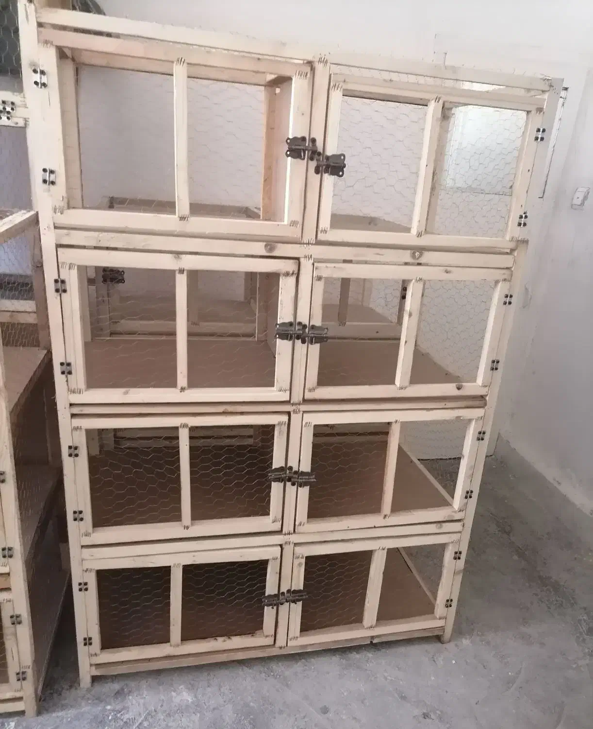 قفس 8 تایی پرنده|لوازم جانبی حیوانات|گرگان, |دیوار