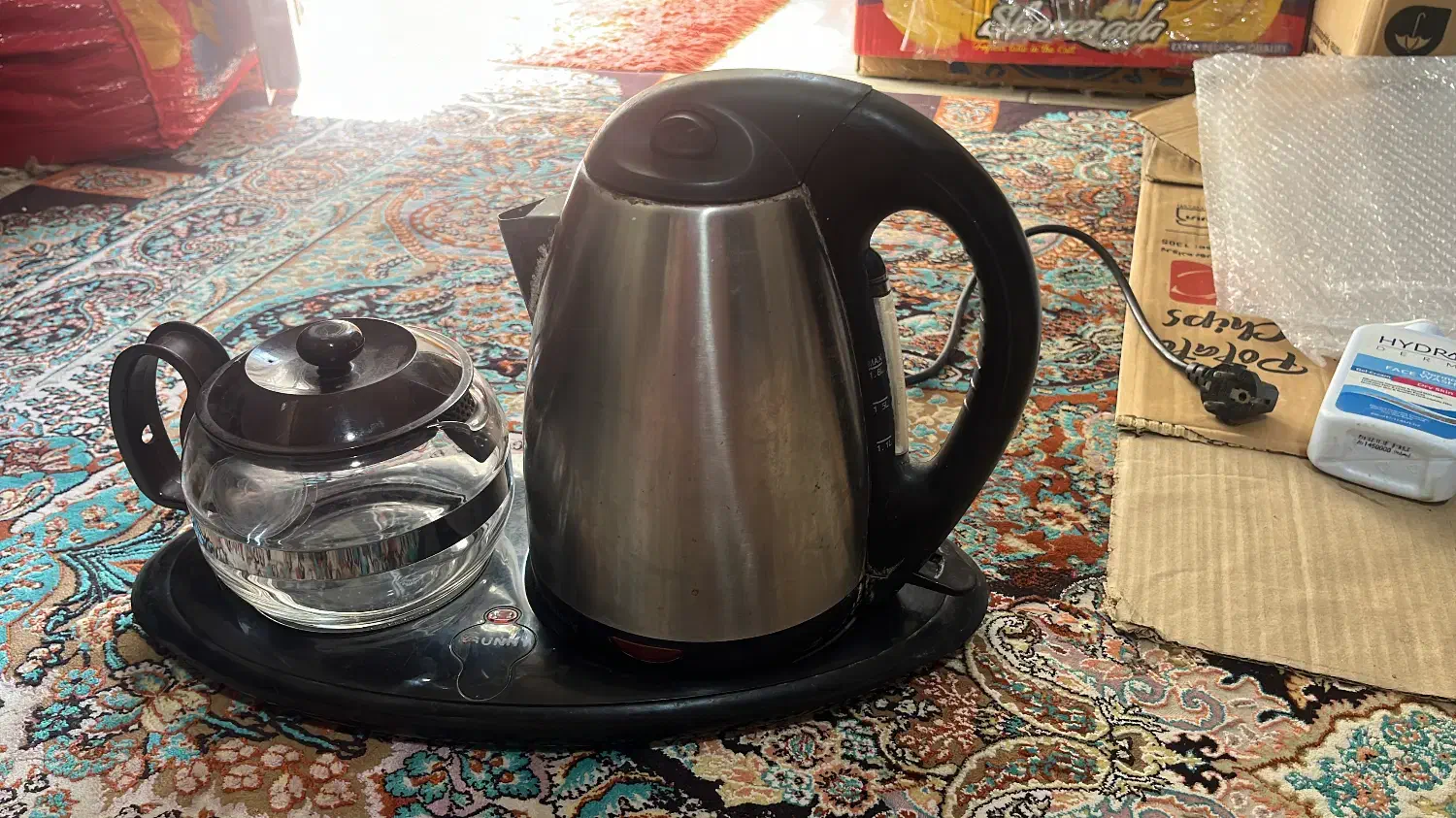 چای ساز فروش علت مهاجرت|سماور، چای‌ساز، قهوه‌ساز|ساری, |دیوار