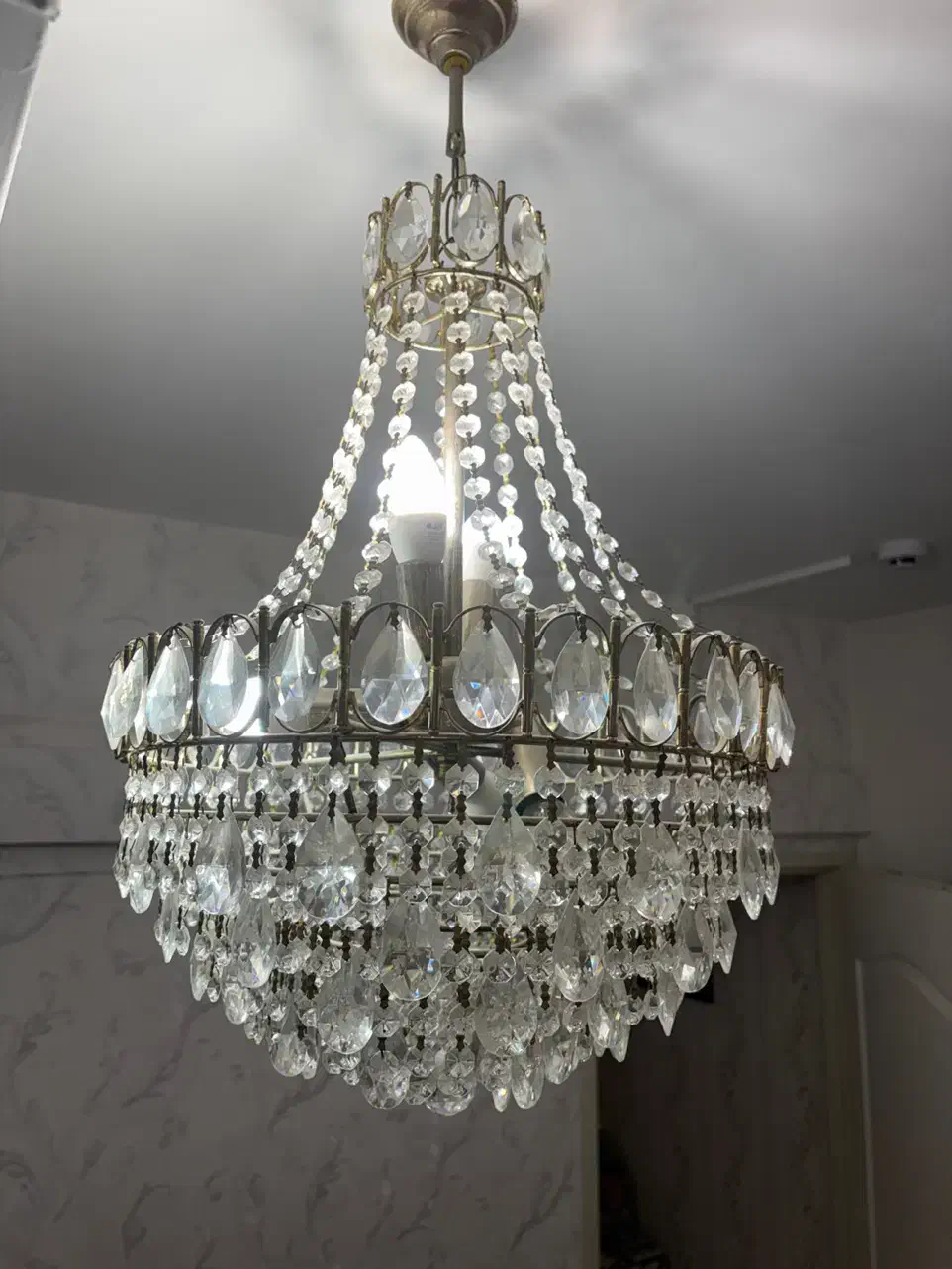 لوستر ۵ شاخه|لوستر و چراغ آویز|تبریز, |دیوار