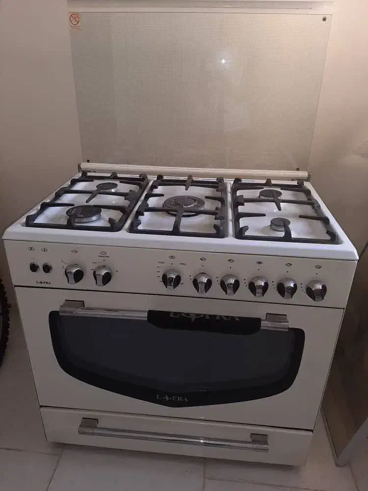 اجاق گاز ۵ شعله فر دار لوفرا|اجاق گاز و لوازم برقی پختوپز|پردیس, فاز ۸|دیوار