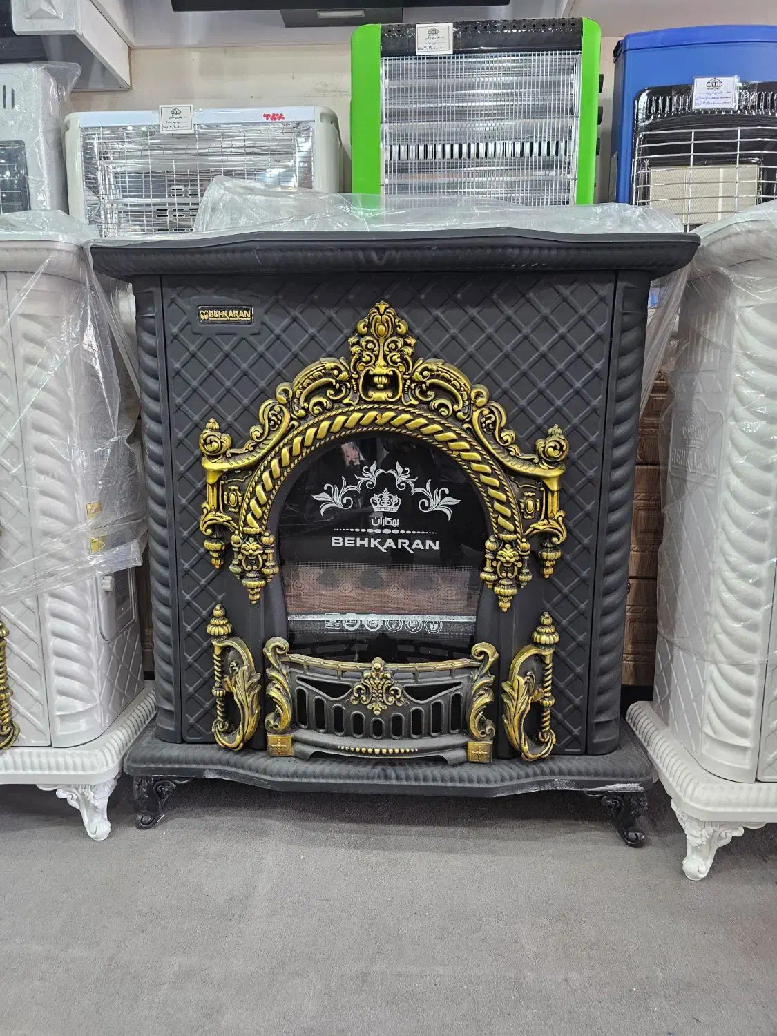 بخاری ۳۶ هزار امپراطور|بخاری، هیتر، شومینه|بم, |دیوار